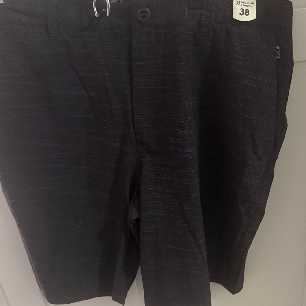 Men's Black Visive Golf Shorts